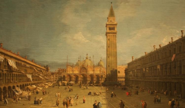 Giovanni Antonio Canal Piazza San Marco Spain oil painting art